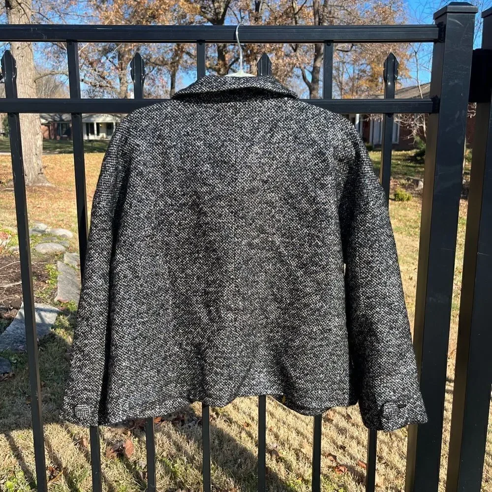 J Crew Collection Metallic Mohair Tweed Jacket NWT - Picture 6 of 13